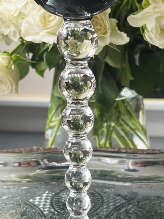 Roemer Saint Louis Bubbles dark blue signed new condition