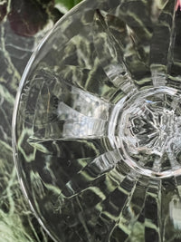 Lot de 2 verres à vin blanc Cristal Saint Louis modèle Tarn très bon état hauteur 14 cm