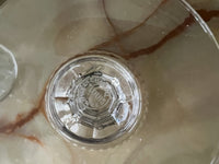 Lot de 2 verres à eau Cristal Saint Louis modèle Liane estampillés très bon état