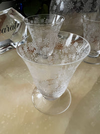 Service à porto/liqueur Baccarat Elisabeth Millefiori