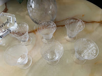 Service à porto/liqueur Baccarat Elisabeth Millefiori