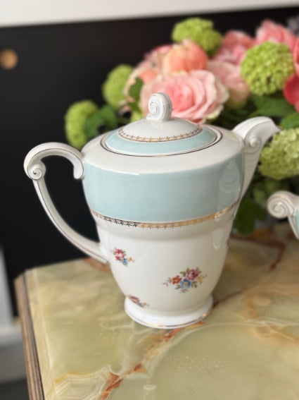 Cafetière / sucrier / pot à lait Porcelaine de Limoges Georges Boyer