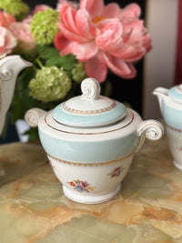 Cafetière / sucrier / pot à lait Porcelaine de Limoges Georges Boyer