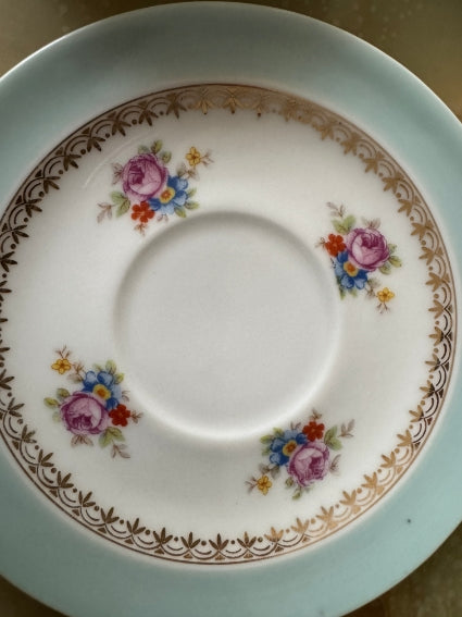Lot de 6 tasses Porcelaine de Limoges Georges Boyer