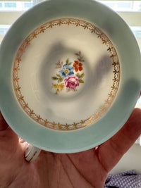 Lot de 6 tasses Porcelaine de Limoges Georges Boyer