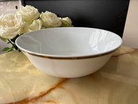 Un saladier Porcelaine de Limoges Bernardaud modèle Antinea Anthracite