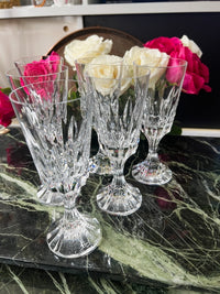 Lot de 6 verres à eau Cristal Baccarat modèle d'Assas très bon état