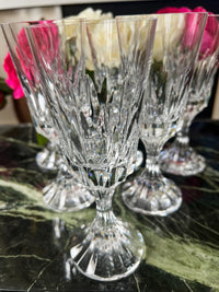 Lot de 6 verres à eau Cristal Baccarat modèle d'Assas très bon état
