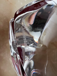 Coeur Décoration Presse Papier Baccarat avec sa boîte excellent état