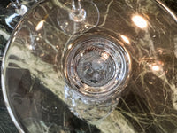 Lot de 3 verres à vin rouge Cristal Saint Louis modèle Chantilly très bon état