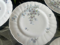 Lot de 5 assiettes plates 22 cm Porcelaine de Limoges Bernardaud mod. Gabrielle