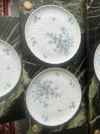 Lot de 6 assiettes à dessert Porcelaine de Limoges Bernardaud mod. Gabrielle