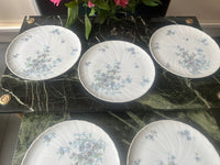 Lot de 6 assiettes à dessert Porcelaine de Limoges Bernardaud mod. Gabrielle