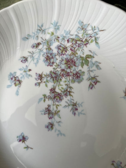 Lot de 6 assiettes creuses Porcelaine de Limoges Bernardaud modèle Gabrielle