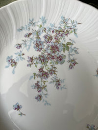 Lot de 6 assiettes creuses Porcelaine de Limoges Bernardaud modèle Gabrielle