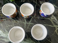 Lot de 5 coquetiers Acapulco Villeroy et Boch très bon état