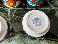 Lot de 5 coquetiers Acapulco Villeroy et Boch très bon état