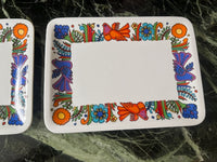 Lot de 2 petits plats rectangulaires Acapulco Villeroy et Boch très bon état