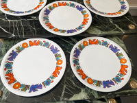Lot de 6 assiettes Acapulco Villeroy et Boch 20 cm très bon état