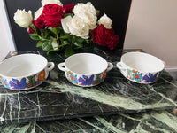 Lot de 3 bols à anses Acapulco Villeroy et Boch très bon état