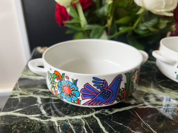 Lot de 3 bols à anses Acapulco Villeroy et Boch très bon état
