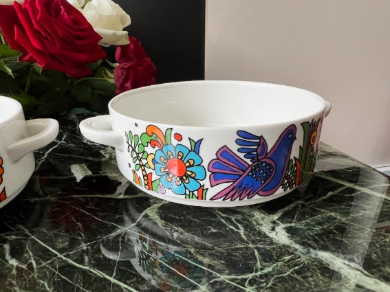 Lot de 3 bols à anses Acapulco Villeroy et Boch très bon état