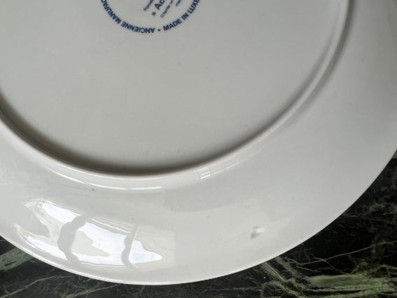 Lot de 6 assiettes Acapulco Villeroy et Boch 20 cm décor plein très bon état