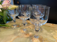 Lot de 6 verres à eau n°2 cristal de Sèvres modèle Andelle + boîte