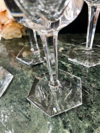 Lot de 6 verres à eau Cristal Baccarat modèle Malmaison très bon état