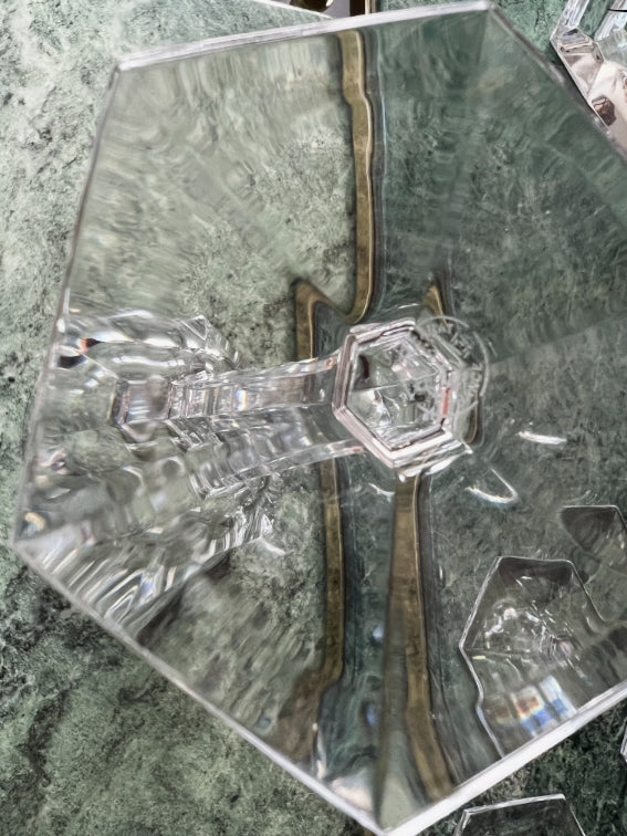 Lot de 6 verres à eau Cristal Baccarat modèle Malmaison très bon état