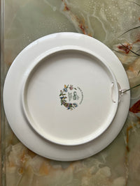 Assiette faïence de Gien décor corne d'abondance