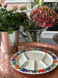 Assiette à fondue Acapulco Villeroy et Boch très bon état