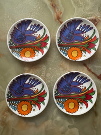 Lot de 4 sous-verres Acapulco Villeroy et Boch très bon état