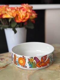 Plat rond /saladier Acapulco Villeroy et Boch très bon état diamètre 18 cm