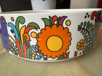 Plat rond /saladier Acapulco Villeroy et Boch très bon état diamètre 20 cm