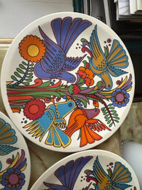 Lot de 6 assiettes Acapulco Villeroy et Boch 20 cm décor plein très bon état