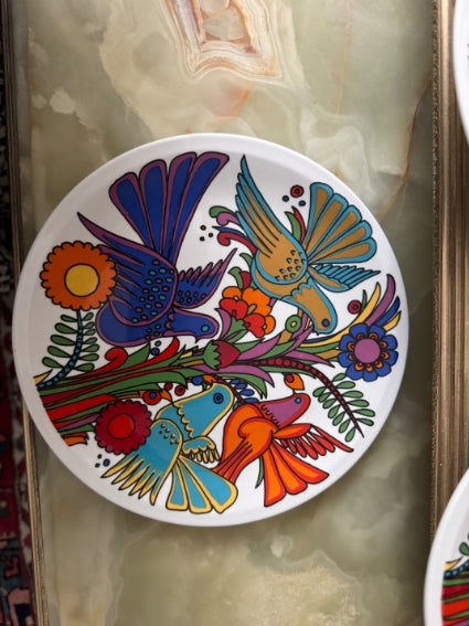 Lot de 6 assiettes Acapulco Villeroy et Boch 20 cm décor plein très bon état