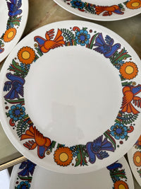 Lot de 6 assiettes Acapulco Villeroy et Boch 24 cm très bon état