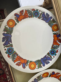 Lot de 6 assiettes Acapulco Villeroy et Boch 24 cm très bon état