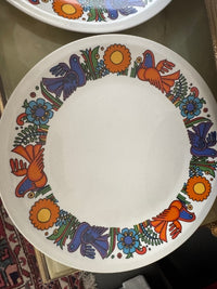 Lot de 6 assiettes Acapulco Villeroy et Boch 24 cm très bon état