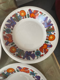 Lot de 6 assiettes creuses Acapulco Villeroy et Boch 21 cm très bon état